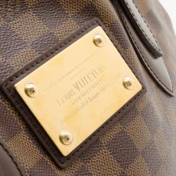 Pre Owned Louis Vuitton Damier Ebene Hampstead MM Bag