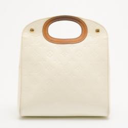 Pre Owned Louis Vuitton Monogram Vernis Maple Drive Clutch 