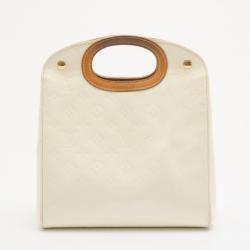 Pre Owned Louis Vuitton Monogram Vernis Maple Drive Clutch 