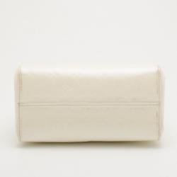 Pre Owned Louis Vuitton Monogram Vernis Maple Drive Clutch 