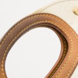 Pre Owned Louis Vuitton Monogram Vernis Maple Drive Clutch 