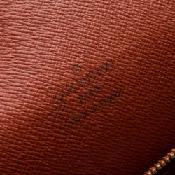 Pre Owned Louis Vuitton Damier Ebene Tribeca Long Shoulder Handbag 