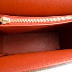 Pre Owned Louis Vuitton Damier Ebene Tribeca Long Shoulder Handbag 