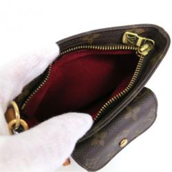 Pre Owned Louis Vuitton Monogram Partition Clutch Bag