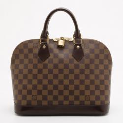 Pre Owned Louis Vuitton Damier Ebene Alma PM 