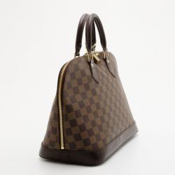 Pre Owned Louis Vuitton Damier Ebene Alma PM 