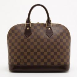 Pre Owned Louis Vuitton Damier Ebene Alma PM 