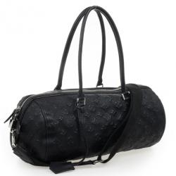Pre Owned Louis Vuitton Black Monogram Revelation Neo Papillon GM