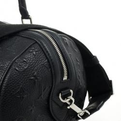 Pre Owned Louis Vuitton Black Monogram Revelation Neo Papillon GM