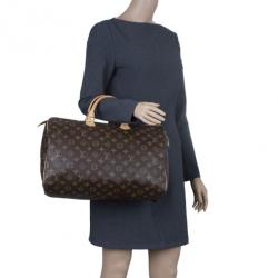 Pre Owned Louis Vuitton Monogram Canvas Speedy 40