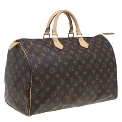 Pre Owned Louis Vuitton Monogram Canvas Speedy 40