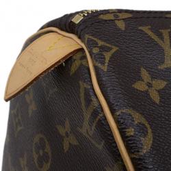 Pre Owned Louis Vuitton Monogram Canvas Speedy 40