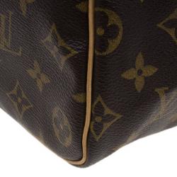 Pre Owned Louis Vuitton Monogram Canvas Speedy 40