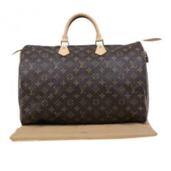 Pre Owned Louis Vuitton Monogram Canvas Speedy 40