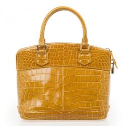 Pre Owned Louis Vuitton Crocodile Lockit PM Bag
