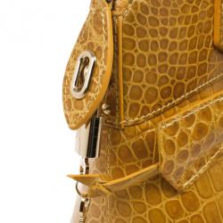 Pre Owned Louis Vuitton Crocodile Lockit PM Bag