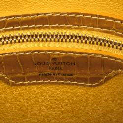 Pre Owned Louis Vuitton Crocodile Lockit PM Bag