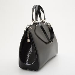 Pre Owned Louis Vuitton Black Epi Brea MM 