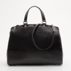 Pre Owned Louis Vuitton Black Epi Brea MM 