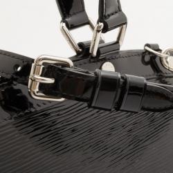 Pre Owned Louis Vuitton Black Epi Brea MM 