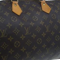 مملوكة مسبقًا حقيبة لوي فيتون مونوجرام سبيدي 35 جلد 