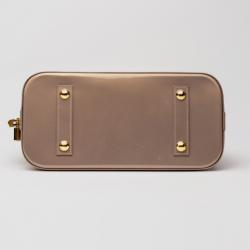 Pre Owned Louis Vuitton Pudre Alma MM Vernis 