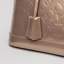 Pre Owned Louis Vuitton Pudre Alma MM Vernis 
