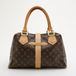 Pre Owned حقيبة لوي فيتون مينهاتم كانفاس مونوغرامي GM