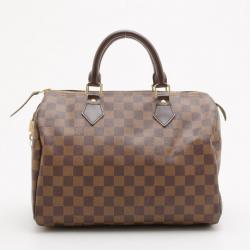 Pre Owned Louis Vuitton Damier Ebene Speedy 30