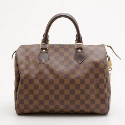 Pre Owned Louis Vuitton Damier Ebene Speedy 30