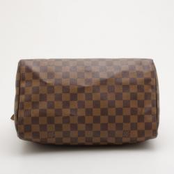 Pre Owned Louis Vuitton Damier Ebene Speedy 30