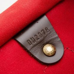 Pre Owned Louis Vuitton Damier Ebene Speedy 30