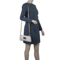 مملوكة مسبقًا حقيبة بوشيت لوي فيتون إيفا كانفاس دانيم أزور 