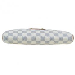 مملوكة مسبقًا حقيبة بوشيت لوي فيتون إيفا كانفاس دانيم أزور 