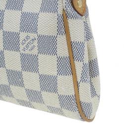 مملوكة مسبقًا حقيبة بوشيت لوي فيتون إيفا كانفاس دانيم أزور 