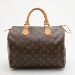 Pre Owned Louis Vuitton Monogram Speedy 30