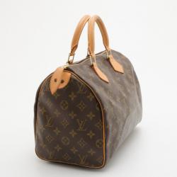 Pre Owned Louis Vuitton Monogram Speedy 30