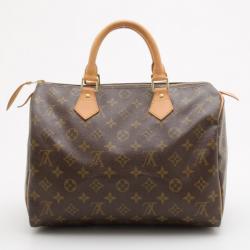 Pre Owned Louis Vuitton Monogram Speedy 30