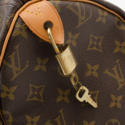 Pre Owned Louis Vuitton Monogram Speedy 30