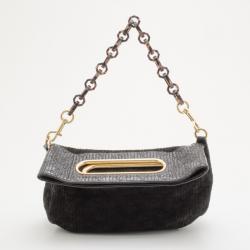 Pre Owned Louis Vuitton Limited Edition Monogram Patent Motard After Dark Clutch