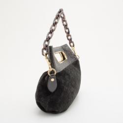 Pre Owned Louis Vuitton Limited Edition Monogram Patent Motard After Dark Clutch