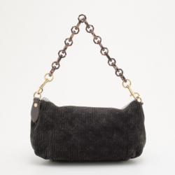 Pre Owned Louis Vuitton Limited Edition Monogram Patent Motard After Dark Clutch