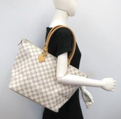 مملوكة مسبقًا Louis Vuitton Damier Azur Saleya MM