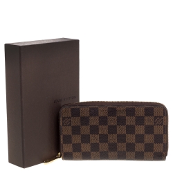 مملوكة مسبقًا محفظة لوي فيتون زيبي كانفاس دامييه أيبين