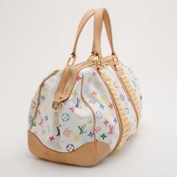مملوكة مسبقًا Louis Vuitton White Multicolor Courtney GM Bag