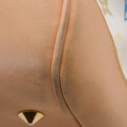 مملوكة مسبقًا Louis Vuitton White Multicolor Courtney GM Bag