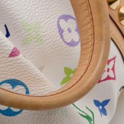 مملوكة مسبقًا Louis Vuitton White Multicolor Courtney GM Bag