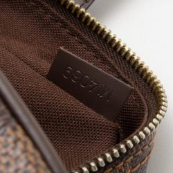Pre Owned Louis Vuitton Damier Ebene Canvas Olav PM Messenger Bag 