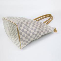Pre Owned Louis Vuitton Damier Azur Saleya MM
