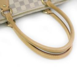 Pre Owned Louis Vuitton Damier Azur Saleya MM